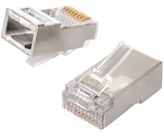 Spacetronik RJ45 tiesioginis cat5e FTP kištukas PT-RJ455FT-0 100 vnt.