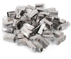 Spacetronik RJ45 kištukas, praėjimo kat.6 FTP PT-RJ456FT-1 25vnt.