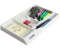 Stalo organizatorius Spacetronik SPB125 baltas