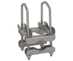 Stojaki Maszty Antenos stiebo jungties spaustukai - 2 vnt. rinkinys