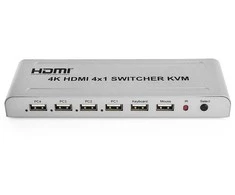 Sumator HDMI 4/1 Spacetronik SPH-S411 KVM