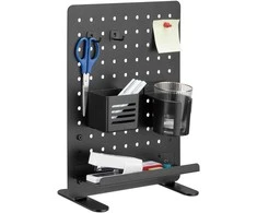 Spacetronik SPB-152B Perforuota stalo lenta, juoda