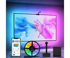 Išmanioji LED juostelė televizoriui Spacetronik šviečianti juosta SPGLO