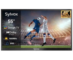 Sylvox Kontech „Sylvox Deck Pro 2.0“ 55 colių 4K lauko televizorius