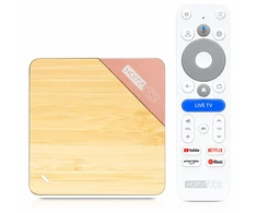 Homatics Box 4K V2 „Google TV“ multimedijos grotuvas, „Wi-Fi 6“, „Bluetooth“, 32 GB, DTS ir „Dolby Atmos“