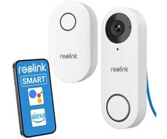 Reolink Išmanusis vaizdo domofonas Smart 2K su skambučiu POE, baltas