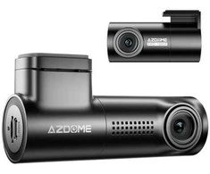 4K 2 kanalų WiFi GPS AZDOME M330 Max vaizdo registratorius