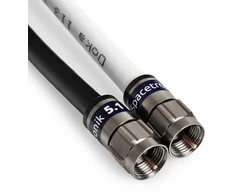 Savaime susispaudžiantis F kištukas Spacetronik TV-FS01 1 vnt