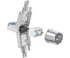 RJ45 8P8C CAT6A STP susuktas tinklo kištukas Goobay
