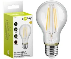 LED kaitrinė lemputė 7W E27 2700K Goobay E