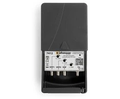 2x UHF+VHF Johansson 7412 LTE stiebo stiprintuvas