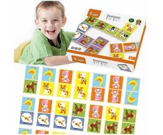 „Domino Farma Viga Toys“ medinis žaidimas