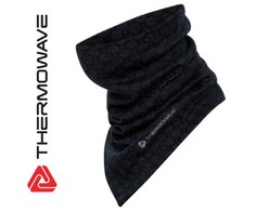 Kaklaskarė THERMOWAVE Merino Origin Juoda