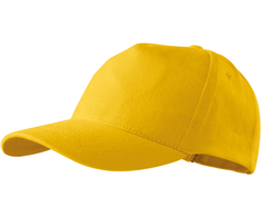 Kepurė su Snapeliu MALFINI 5P 307 Unisex, Geltona 340g/m2