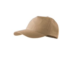 Kepurė su Snapeliu MALFINI 5P 307 Unisex, Sand 340g/m2