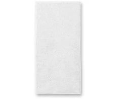 Kilpinis Rankšluostis Malfini Baltas 50x100cm.