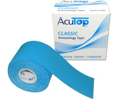 Kineziologinis Teipas AcuTop Mėlynos Spalvos, 5 cm 5 m.