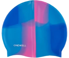 Maudymosi Kepuraites Silikonas Crowell Multi Flame Mėlynai Rožinis Col.09