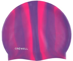 Maudymosi Kepurės Silikonas Crowell Multi Flame Violetinės-Rožinės Spalvos Col.05