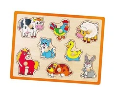Medinė Dėlionė Farm Viga Toys