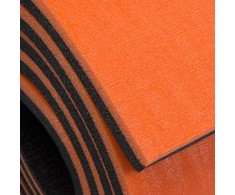 Foodline Palziv Gimnastikos Kilimėlis LunaPro Super Soft 180 cm x 60 cm, Oranžinis