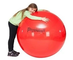 Pezzi Italija Gimnastikos Kamuolys Original PEZZI Physioball 95cm Raudonas