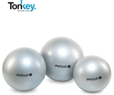 Pezzi Italija Gimnastikos Kamuolys Original Pezzi PRO Maxafe® 75 cm, Pilkas