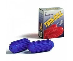 Pezzi Italija Masažo Voleliai Tonkey TwinRoll Hard 7cm, Mėlyni
