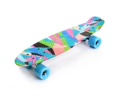 Plastikinė Riedlentė METEOR MULTIBOARD COLOR