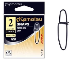 Segtukai KAMATSU Crosslock Snap K-2181, Dydis Nr.3