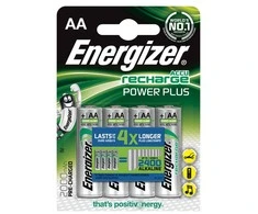 Energizer Accu Įkraunami Elementai AA R6 2000mAh NiMH 1.2V 4vnt