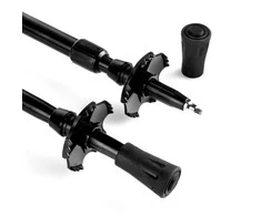 Trekingo lazdos Spokey Zion 929460, pilka/juoda