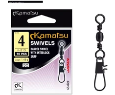 Suktukas Su Segtuku KAMATSU Interlock Snap Nr.6