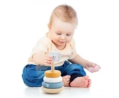 Viga Toys Edukacinė piramidė - Baltasis lokys B. VIGA