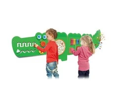 Viga Toys Edukacinis Sensorinis Krokodilas Viga Sensory