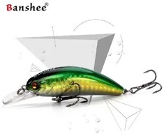 Vobleris Banshee Crankbait 45mm 4.7g GO-CM001 Žalias Back, Plūdrus