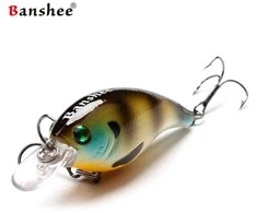 Vobleris Banshee Crankbait Bass 60mm 10g VC01 Murky Perch, Plūdrus