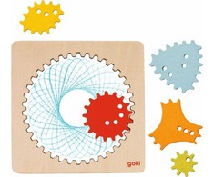 Goki Mokymosi žaidimas - BE PAVADINIMO - Spirografas - Geometriniai piešiniai - Mišrus - 3 metai ir vyresni