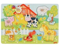 GOKI – ūkiniai gyvūnai, iškeliama dėlionė – (57392)