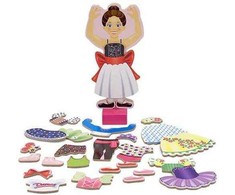 Melissa &amp; Doug Magnetinė dėlionė Nina Balerina Melissa&amp;Doug