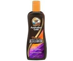 Australian Gold Bronze Accelerator Natural Dark Bronzer Įdegį skatinantis losjonas deginimuisi soliariume, 250 ml