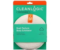 Cleanlogic Sustainable Dual-Texture Scrubber kūno kempinė
