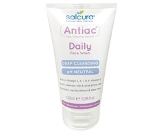 Salcura Antiac Daily Face Wash kasdieninis prausiklis į aknę linkusiai odai, 150ml