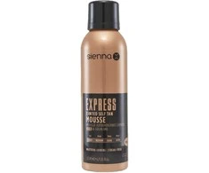 SIENNA X savaiminio įdegio putos su atspalviu EXPRESS Q10 TINTED MOUSEE, 200ml