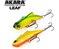 AKARA VIB LEAF 45 S vobleris, 45 mm, 5,5 g (skęstantis, rattlin) | Įvairių spalvų