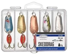 Blizgių rinkinys Fladen Spoonlure, 6 g
