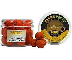 Boiliai Meus Pop Up Focus, 15 mm, 55 g, pasifloras ir citrina
