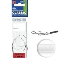 Dragon Pavadėliai QUICK LOCK INVISIBLE fluorakarboniniai 3,5kg, LIGHT