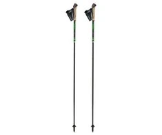 Kepurė Gabel FLD Carbon Sulankstomos bėgimo ir šiaurietiškojo ėjimo lazdos, 125 cm, juodos