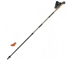Gabel Stretch Lite Reguliuojamos šiaurietiškojo ėjimo lazdos, 75-130 cm, smėlio spalva
